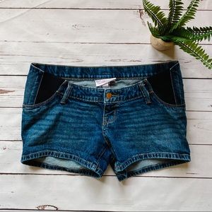 Isabel Maternity Jean Shorts Size 2